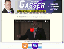 Tablet Screenshot of andrewgasser.com